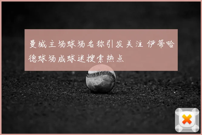 曼城主场球场名称引发关注 伊蒂哈德球场成球迷搜索热点
